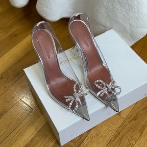 Amina Muadi Rosie Glass Pump